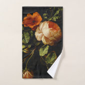 Elias van den Broeck, Stillleben mit Rose Badhandtuch Set (Handtuch)