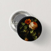 Elias van den Broeck, Stillleben mit Rose Button (Vorne & Hinten)