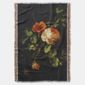 Elias van den Broeck, Stillleben mit Rose Decke (Vorderseite Vertikal)
