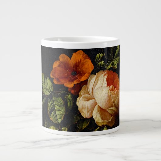 Elias van den Broeck, Stillleben mit Rose Jumbo-Tasse (Vorderseite)