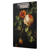 Elias van den Broeck, Stillleben mit Rose Klemmbrett (Links)