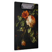 Elias van den Broeck, Stillleben mit Rose Klemmbrett (Rechts)