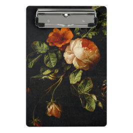 Elias van den Broeck, Stillleben mit Rose Mini Klemmbrett