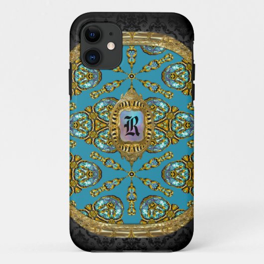 Elicorbets Elegant Monogram Case-Mate iPhone Hülle (Rückseite)