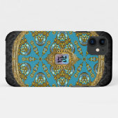 Elicorbets Elegant Monogram Case-Mate iPhone Hülle (Rückseite (Horizontal))