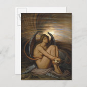 Elihu Vedder Soul CC0006 Postkarte (Vorne/Hinten)