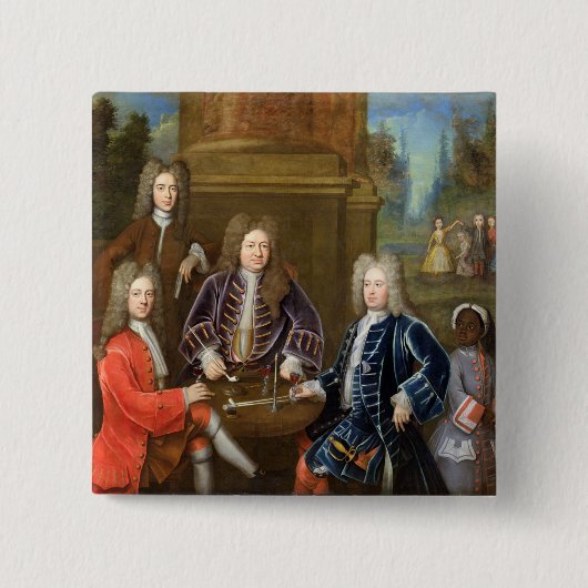 Elihu Yale (1648-1721) der zweite Herzog von Button (Vorderseite)