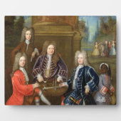 Elihu Yale (1648-1721) der zweite Herzog von Devon Fotoplatte (Vorderseite)