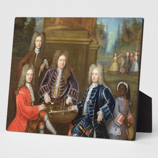 Elihu Yale (1648-1721) der zweite Herzog von Devon Fotoplatte (Seite)