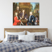 Elihu Yale (1648-1721) der zweite Herzog von Devon Leinwanddruck (Insitu (Schlafzimmer))