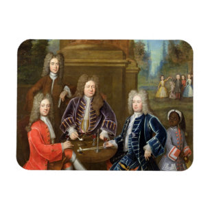 Elihu Yale (1648-1721) der zweite Herzog von Devon Magnet