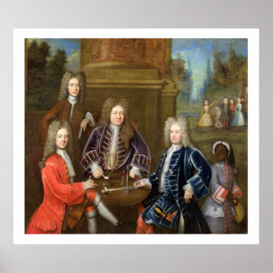 Elihu Yale (1648-1721) der zweite Herzog von Poster