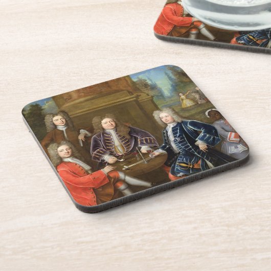 Elihu Yale (1648-1721) der zweite Herzog von Untersetzer (Linke Seite)