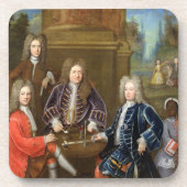 Elihu Yale (1648-1721) der zweite Herzog von Untersetzer (Vorderseite)