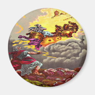 Elija fährt auf in den Himmel Magnet