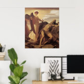Elija in der Wildnis Poster (Heimbüro)