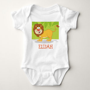 ELIJAH Baby Name Kleidungsstück Baby Strampler