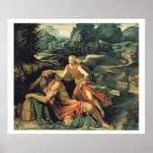 Elijah besucht von einem Engel, c.1534 Poster (Vorne)