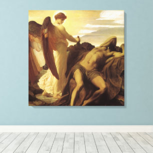 Elijah in der Wildnis von Lord Frederic Leighton Leinwanddruck