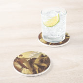 Elijah in Wilderness von Lord Frederic Leighton Getränkeuntersetzer (Seite)