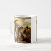 Elijah in Wilderness von Lord Frederic Leighton Kaffeetasse (Vorderseite Links)