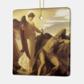 Elijah in Wilderness von Lord Frederic Leighton Keramikornament (Links)