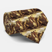 Elijah in Wilderness von Lord Frederic Leighton Krawatte (Gerollt)