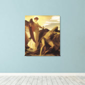 Elijah in Wilderness von Lord Frederic Leighton Leinwanddruck (Insitu (Holzboden))