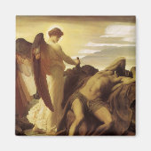 Elijah in Wilderness von Lord Frederic Leighton Magnet (Vorne)