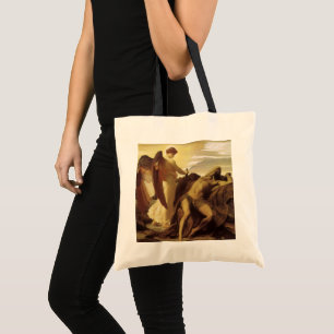 Elijah in Wilderness von Lord Frederic Leighton Tragetasche