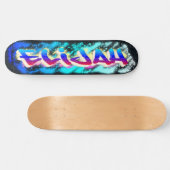 ELIJAH Maßgeschneiderte Graffiti-Skateboard Skateboard (Horizontal)