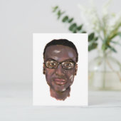 elijah mcclain Gemälde Postkarte (Stehend Vorderseite)