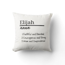 Elijah, Personalisierter Name Definition für Junge