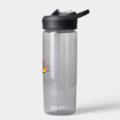 Elijah Retro-Sonnenuntergangs-Name-Design Trinkflasche (Links)
