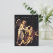 Elijah und der Angel Postkarte (Stehend Vorderseite)