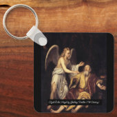 Elijah und der Angel Schlüsselanhänger (Vorderseite)