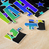 "ELIJAH" Vorname, Fun "HAPPY BIRTHDAY" Puzzle (Seite)
