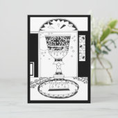 Elijahs Cup: Ein Pessach will Karte (Stehend Vorderseite)