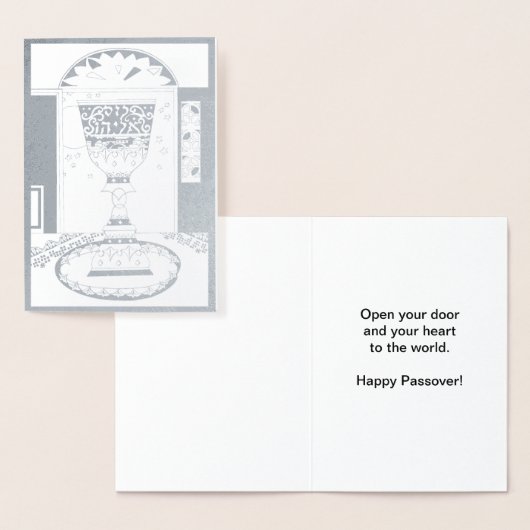 Elijahs Cup: Ein Pessach wünscht eine Karte (Anzeige)