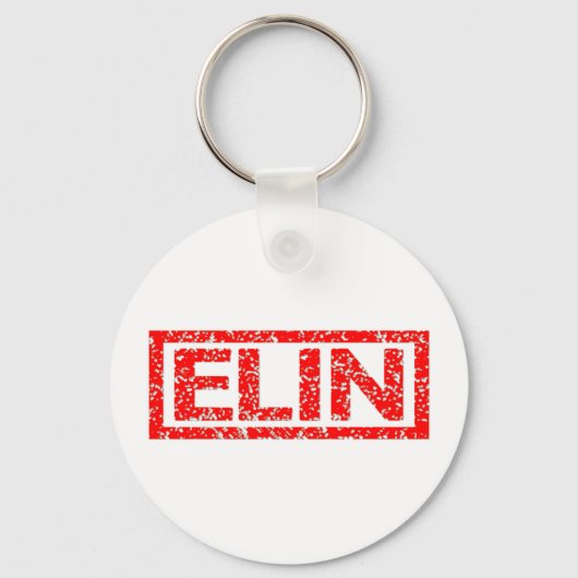 Elin Briefmarke Schlüsselanhänger (Vorderseite)
