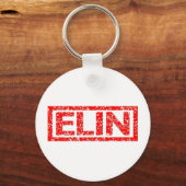 Elin Briefmarke Schlüsselanhänger (Vorderseite)