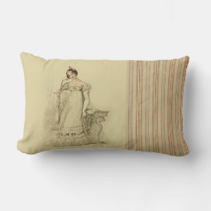Elinor, Jane Austen , Regency-Stil, Creme Lendenkissen