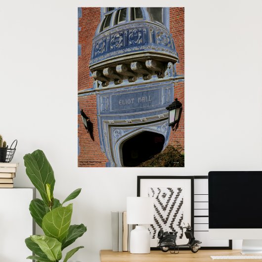 Eliot Hall, Reed Uni Poster (Heimbüro)