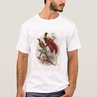 Eliot - Paradisea sanguinea - roter Paradiesvogel T-Shirt