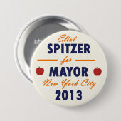 Eliot Spitzer für NYC Bürgermeister 2013 Button (Vorne & Hinten)