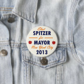 Eliot Spitzer für NYC Bürgermeister 2013 Button (Beispiel)