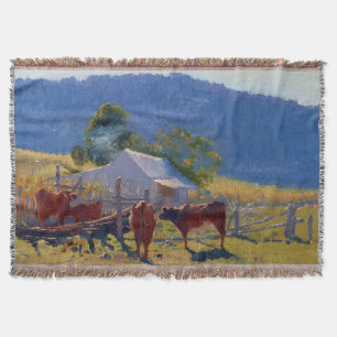 Elioth Gruner Milking Time Araluen Valley 1922 Decke