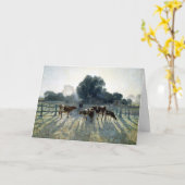 Elioth Gruner Spring Frost Karte (Gelbe Blume)