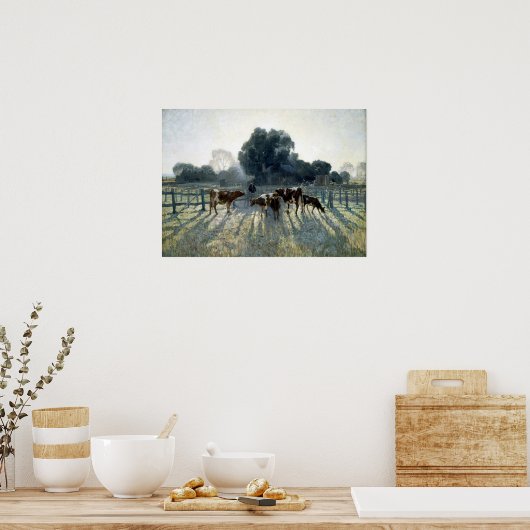 Elioth Gruner Spring Frost Poster (Küche)