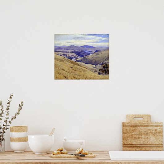 Elioth Gruner Weetangera, Canberra Poster (Küche)